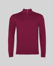 Load image into Gallery viewer, Magee - Carn 1/4 Zip, Raspberry
