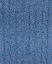Load image into Gallery viewer, Magee - Valentia Cotton Cable Knit, Blue
