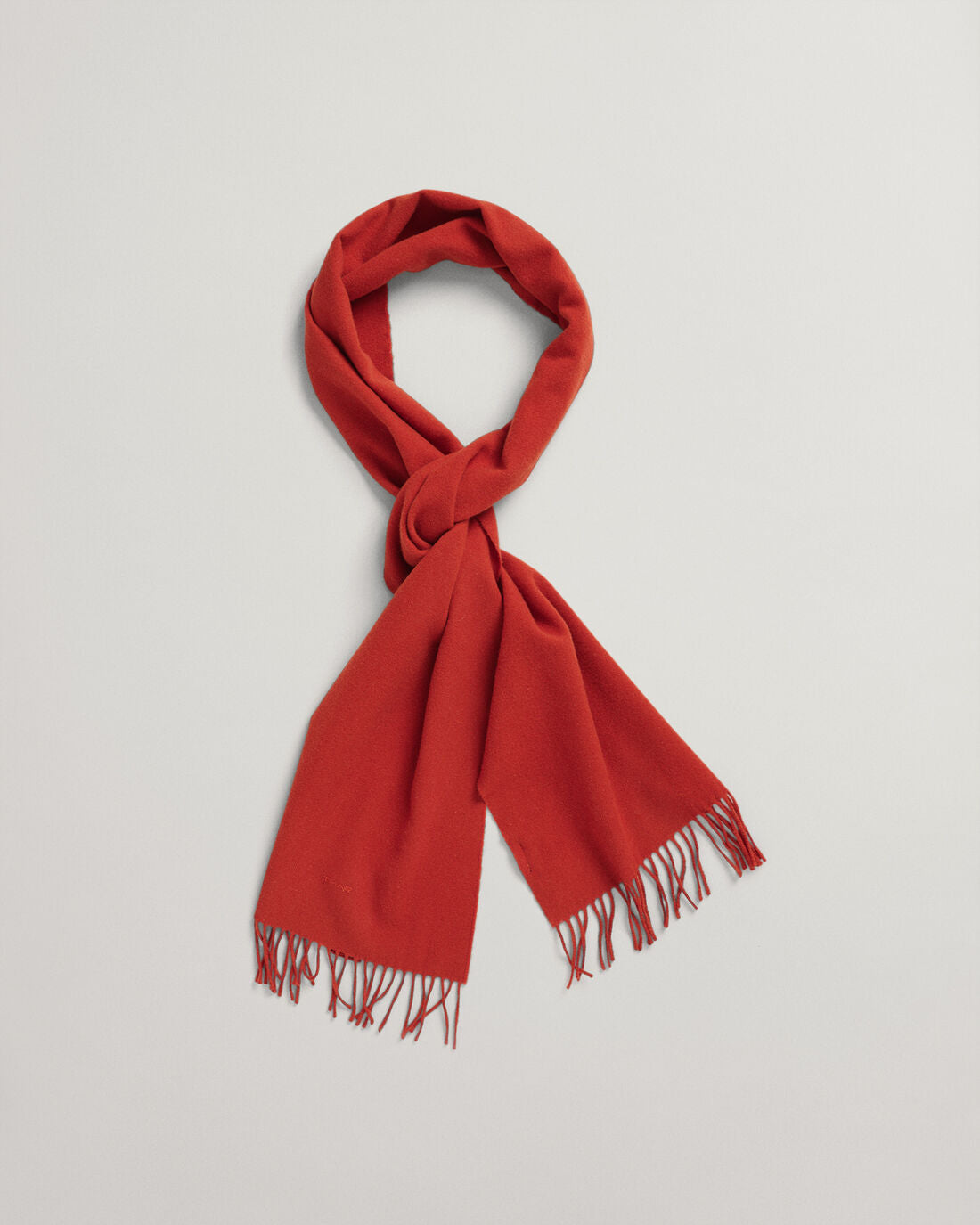 GANT Solid Wool Scarf, Golden Orange GANT Tector Menswear