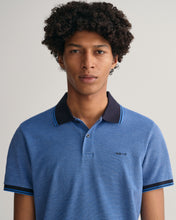 Load image into Gallery viewer, Gant - 4-Col Oxford SS Pique, Day Blue