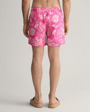 Load image into Gallery viewer, GANT - CF Tropical Leaves Print SW Shorts, Perky Pink
