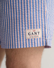Load image into Gallery viewer, GANT - CF Seersucker Swim Shorts, Lapis Blue