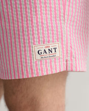 Load image into Gallery viewer, GANT - CF Seersucker Swim Shorts, Perky Pink