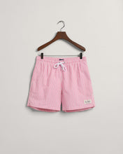 Load image into Gallery viewer, GANT - CF Seersucker Swim Shorts, Perky Pink