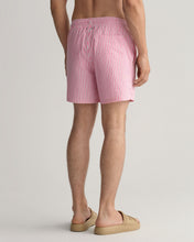 Load image into Gallery viewer, GANT - CF Seersucker Swim Shorts, Perky Pink
