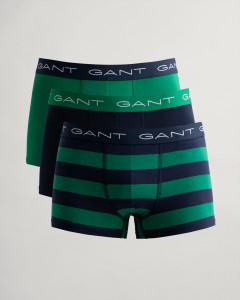 Gant - 3 Pack Trunk, Rugby Stripe, Kelly Green