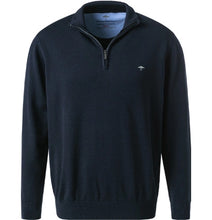 Load image into Gallery viewer, Fynch Hatton - 3XL - Knit Quarter Zip, Navy
