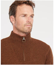 Load image into Gallery viewer, Barbour - Essential Lambswool Half Zip, Sandstone