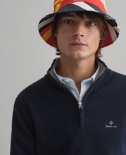 Load image into Gallery viewer, Gant - Classic Cotton Half Zip, Evening Blue