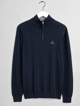 Load image into Gallery viewer, Gant - Classic Cotton Half Zip, Evening Blue