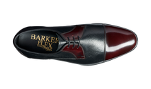 Load image into Gallery viewer, Barker - Fred, Black/Burgundy Hi-Shine (8,11 only)