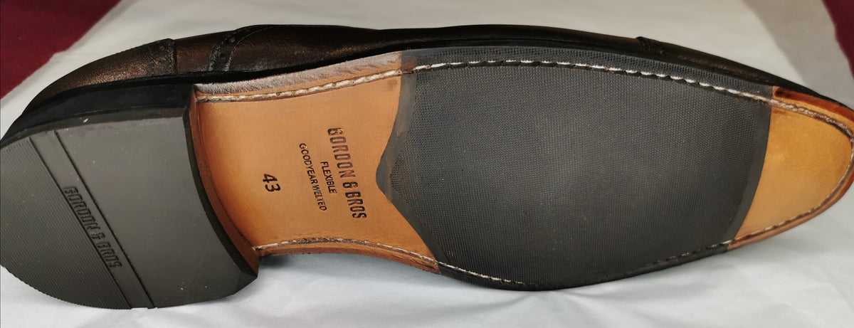 Gordon Brothers Lucquin, Soft Milled, Brown Gordon Brothers