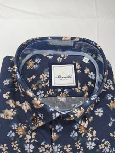 Marnelli - Navy Floral Shirt