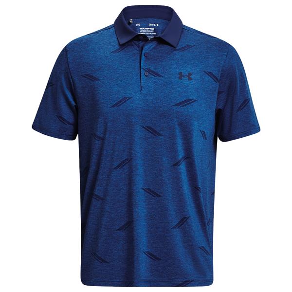 Under Armour - Playoff Deuces Jacquard Polo, Blue (XL Only)
