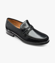 Load image into Gallery viewer, Loake - Rome, Black Nappa Leather