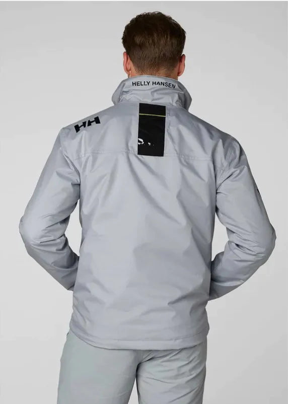 Helly Hansen 3XL Crew Midlayer Jacket Grey Fog
