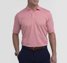 Load image into Gallery viewer, Fairway & Greene - USA Mini Stripe Jersey Polo, Cardinal