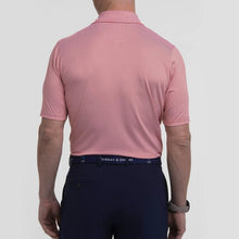 Load image into Gallery viewer, Fairway & Greene - USA Mini Stripe Jersey Polo, Cardinal