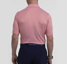 Load image into Gallery viewer, Fairway & Greene - Mini Stripe Jersey Polo, Cardinal