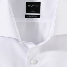 Load image into Gallery viewer, Olymp - White Shirt, Modern Fit, Double Cuff