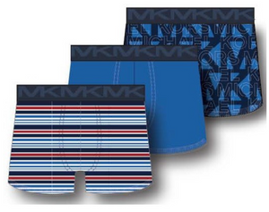 Michael Kors - Boxer Trunk 3 Pack, Grecian Blue