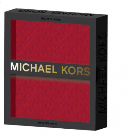 Michael Kors - Gift Set, LS Crew + Crew, Midnight