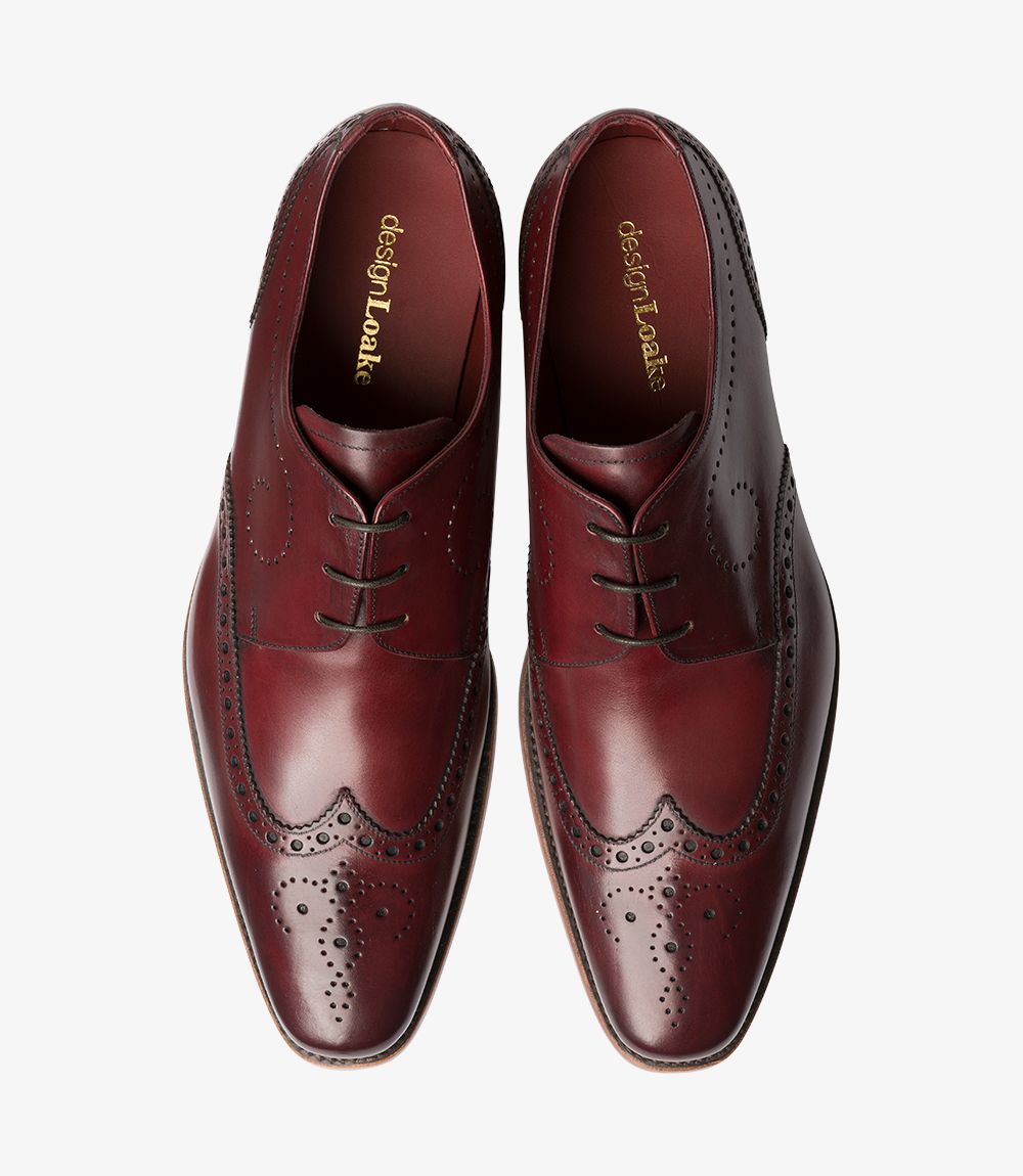 Brown Loake Kruger Tan Loake Kruger Burgundy