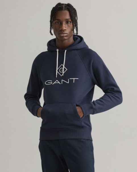 Gant sales navy hoodie