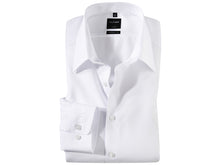 Load image into Gallery viewer, Olymp Luxor Modern fit white long sleeve shirt (No pocket)
