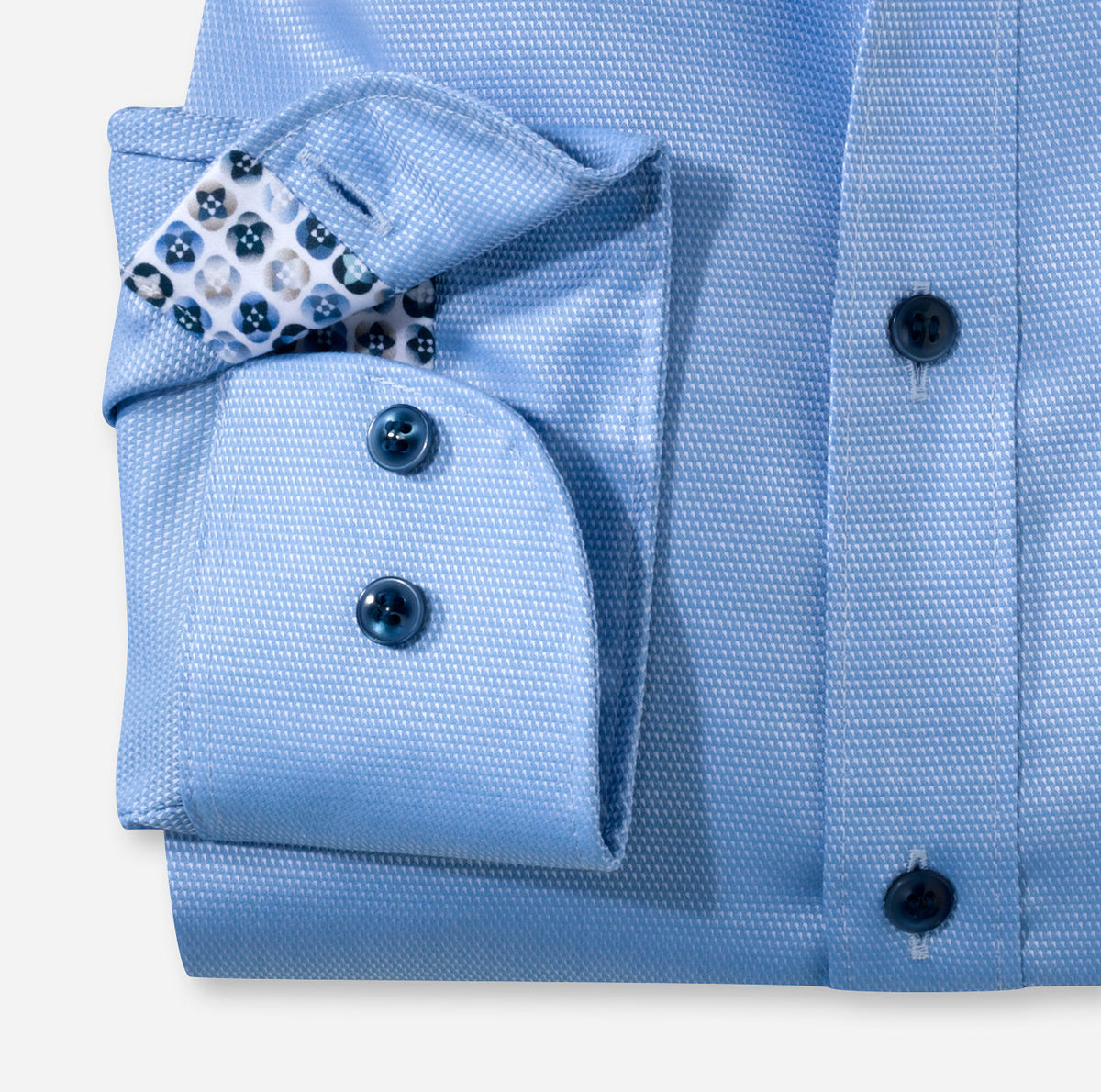 OLYMP - Level 5, Body Fit, Business Shirt Blue