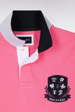 Load image into Gallery viewer, Eden Park - Six Nations Short-Sleeved Cotton Polo Shirt, Pink
