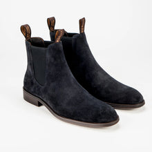 Load image into Gallery viewer, Sloane - Richmond Suede Chelsea Boot, Dark Navy, Olivia
