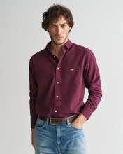 Load image into Gallery viewer, GANT - Reg Micro-check Flannel Shirt, Wine Red
