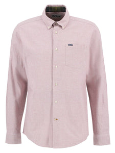 Barbour - Turner Tailored Houndstooth Shirt, Earth Pink