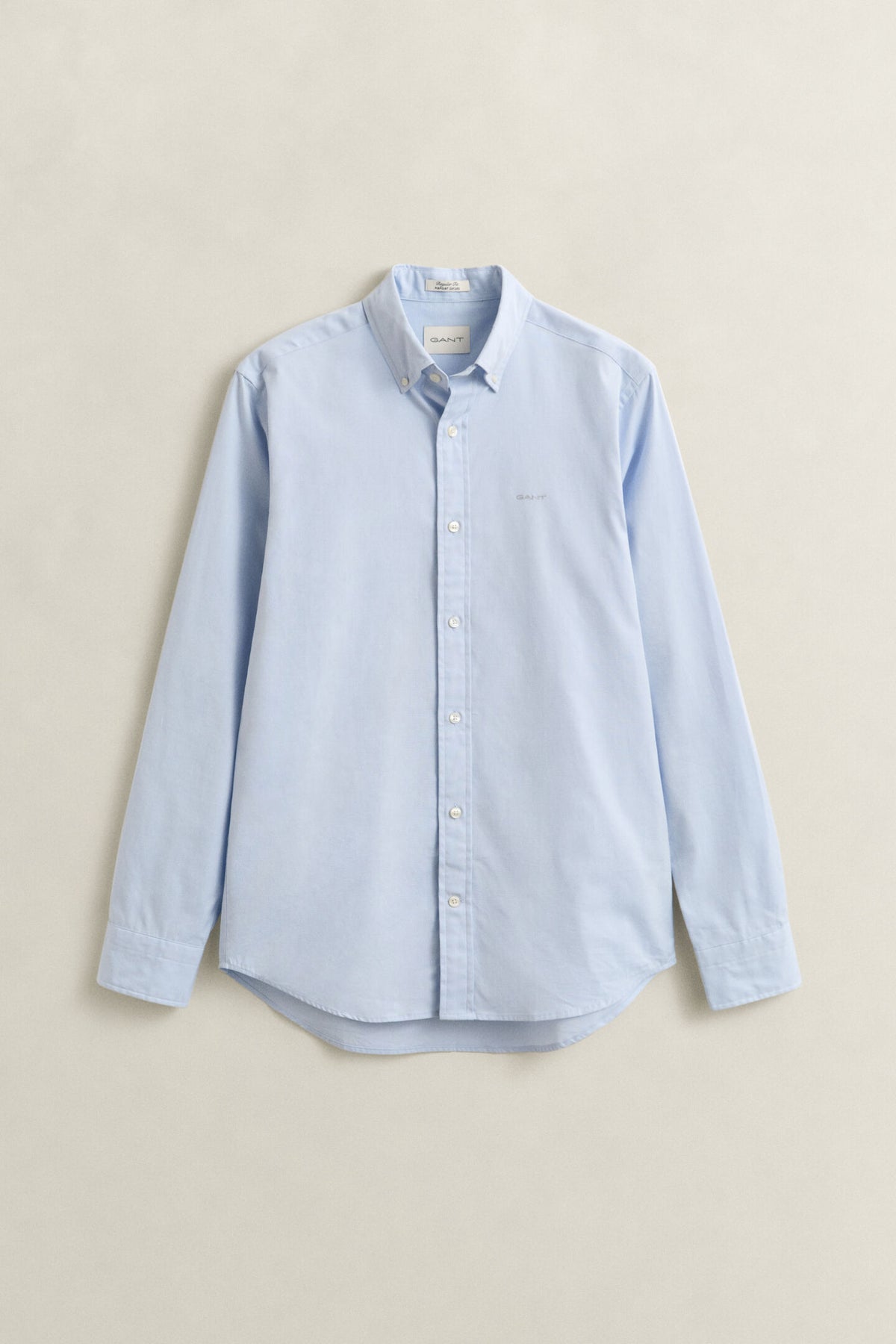 GANT - Regular Fit Pinpoint Oxford Shirt, Light Blue