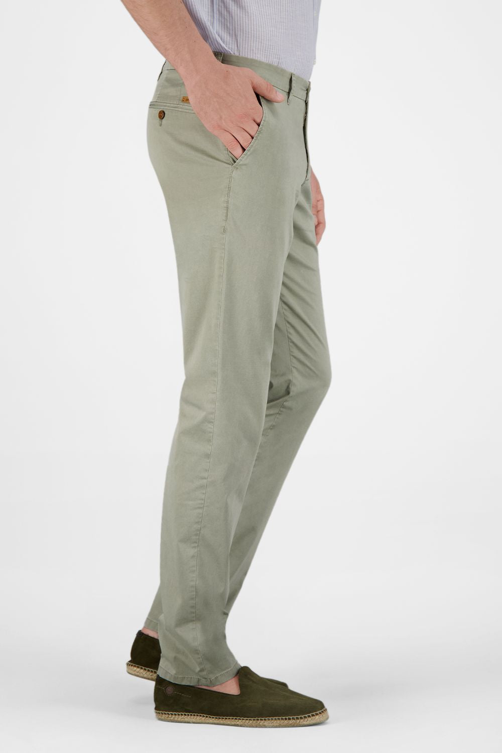 Gardeur - Bono Leisure Luxury Chinos, Pastel Green