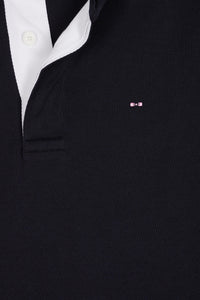Eden Park - Long-sleeved Cotton Jersey, Navy