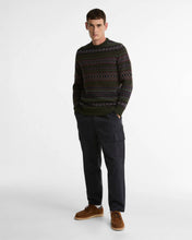Load image into Gallery viewer, Barbour - Case Fair-isle Crew Neck Sweater, Shadow
