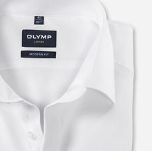 Load image into Gallery viewer, OLYMP - Luxor Modern Fit New Kent Shirt, Off-White
