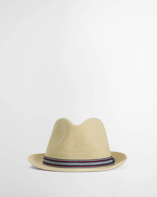 Barbour - Linford Trilby Summer Hat, Ecru