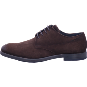 Bugatti - Andy, Suede Shoes, Dark Brown
