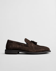 GANT - Lozham, Cow Suede, Dark Brown, Jacob