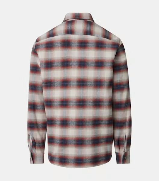 Casa Moda - Checked Overshirt, Red