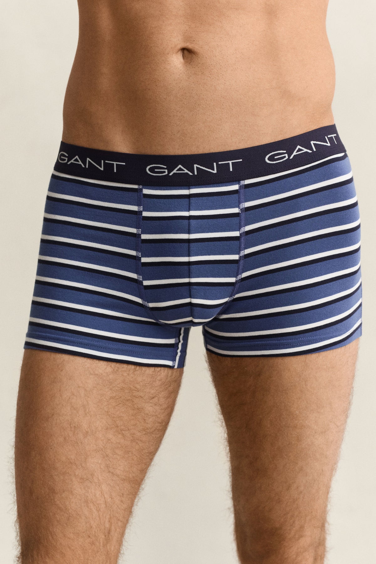 GANT - Striped Trunk 3-pack, Vintage Blue