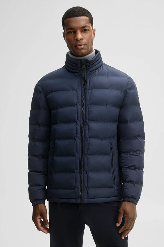 Strellson - Quilted Stand-Up Collar Jacket, Navy