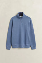Load image into Gallery viewer, GANT - Sacker Rib Half Zip, Blue Horizon

