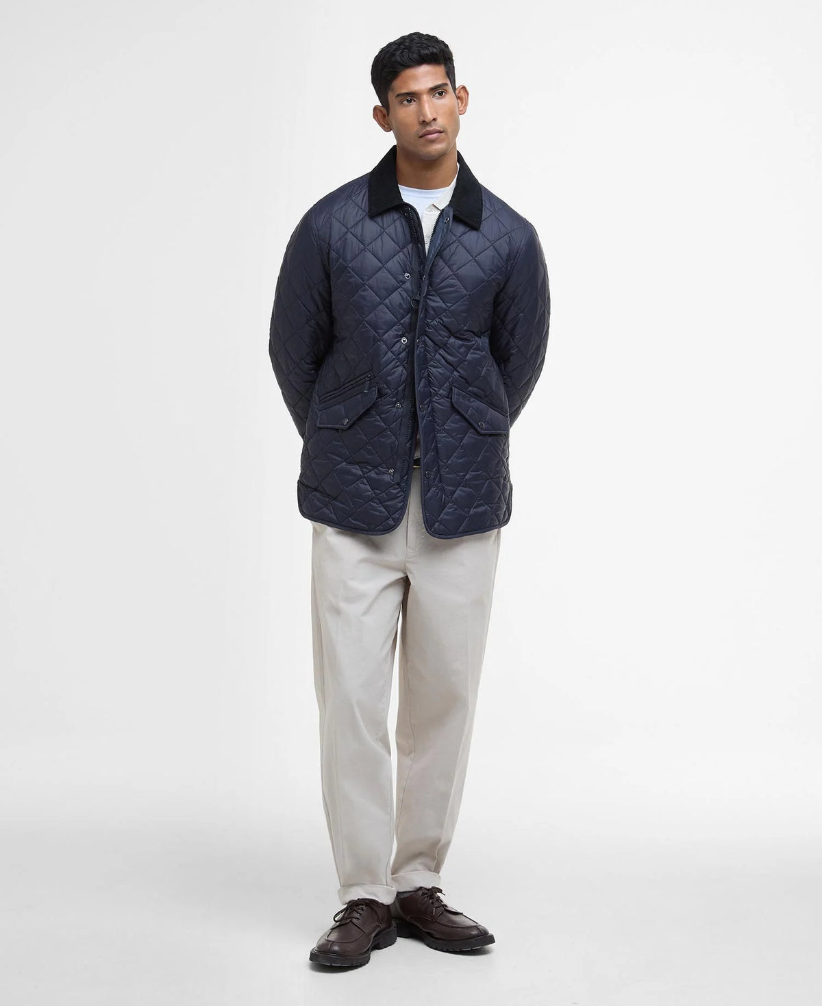 Barbour - Modern Chelsea Quilted Jacket, Navy (L Only)