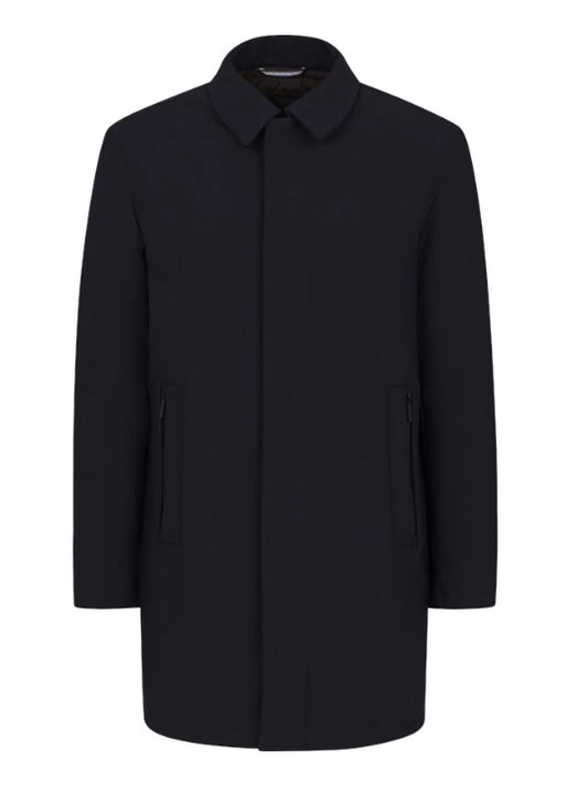 Bugatti - Flexcity Poplin Navy Coat (40R Only)