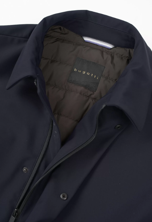 Bugatti - Flexcity Poplin Navy Coat (40R Only)