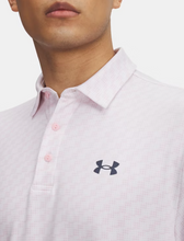 Load image into Gallery viewer, Under Armour - UA Playff 3.0, Printed Polo, Pink
